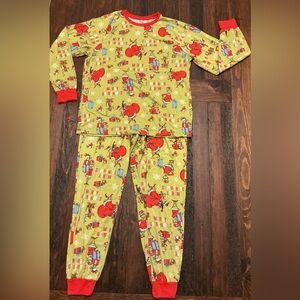 Festive Grinch  Pajama Set for Men